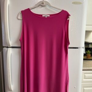 SYMPLI Sleeveless Pink Top
Plus Size A Line
